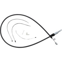 Black Pearl™ Quick Connect Upper Clutch Cable — 45" length, 2-5/16" travel, Black