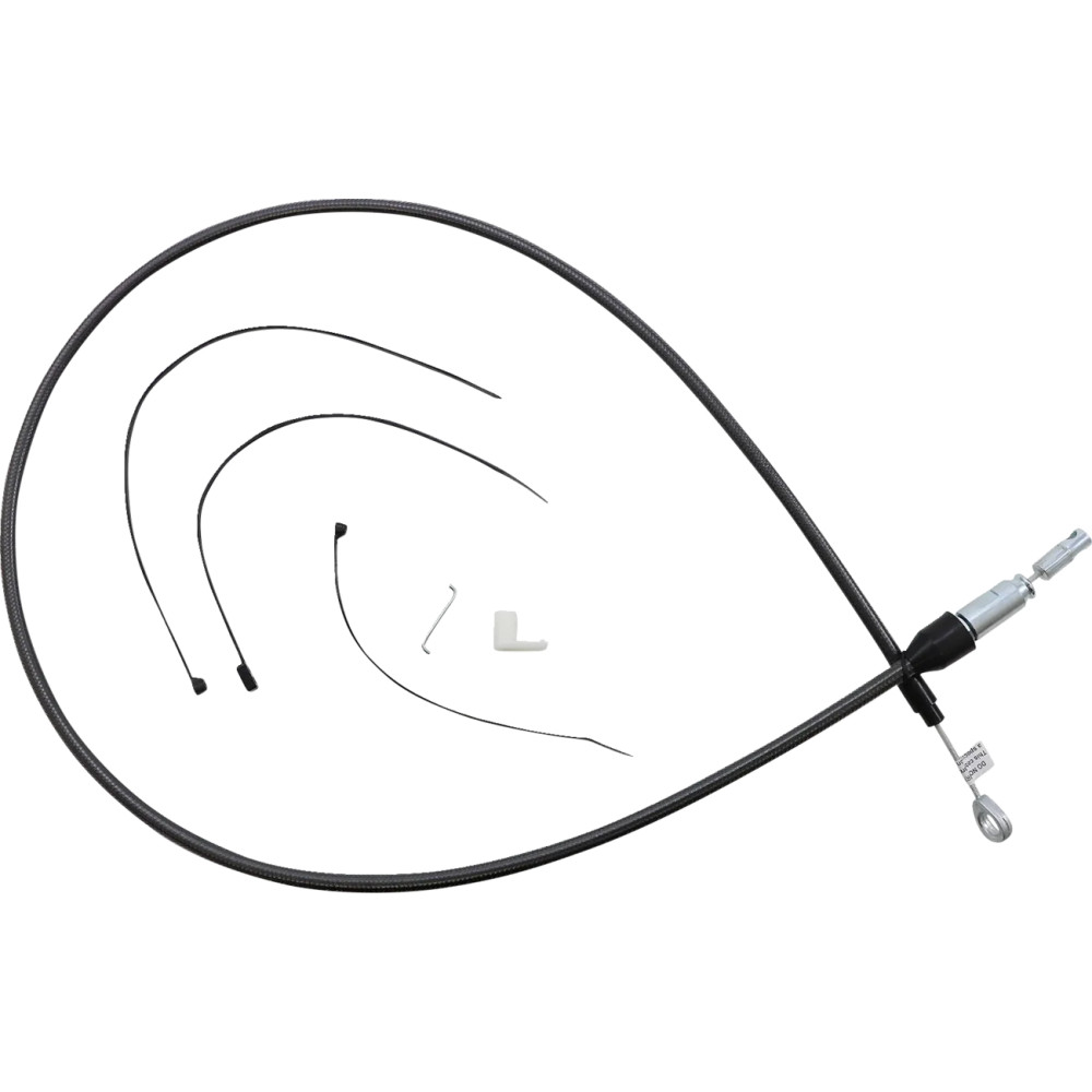 Black Pearl™ Quick Connect Upper Clutch Cable — 127 cm (50 in), 59 mm travel, Black
