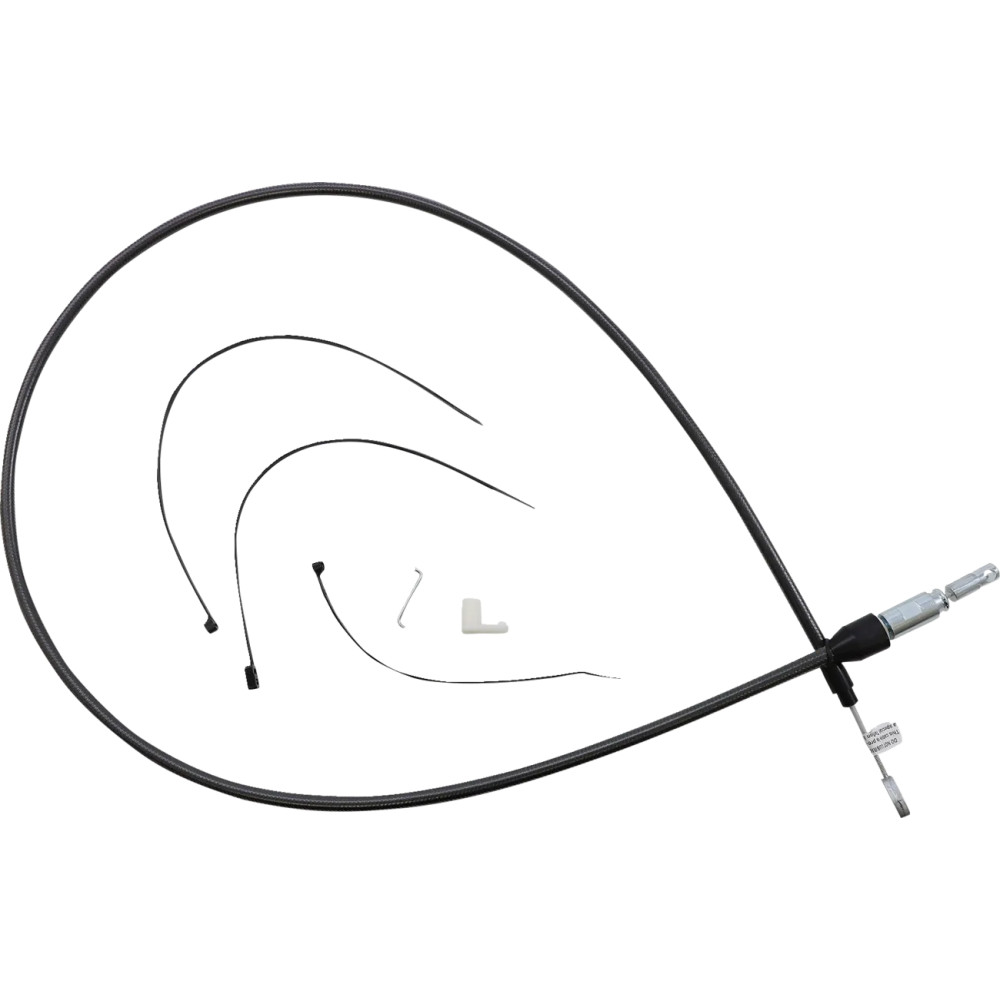 Black Pearl™ Quick Connect Upper Clutch Cable — 54" length, 59 mm travel, Black