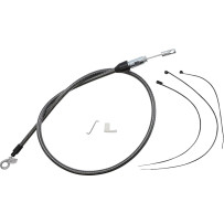 KARBONFIBR Quick Connect Upper Clutch Cable — 42" overall length, 59 mm travel