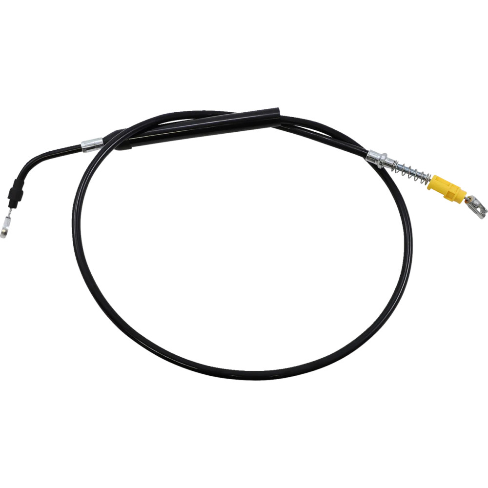 Cable de embrague de vinilo negro — Negro, Ape Hanger, 15"-17" altura del manillar