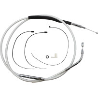 High-Efficiency Braided Sterling Chromite II® Clutch Cable — Housing length 177 cm (69-3/4"), Travel 89 mm (3-1/2")