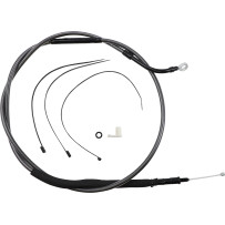 High-Efficiency Black Pearl™ Clutch Cable — Housing length 177 cm (69-3/4"), Travel 89 mm (3-1/2")