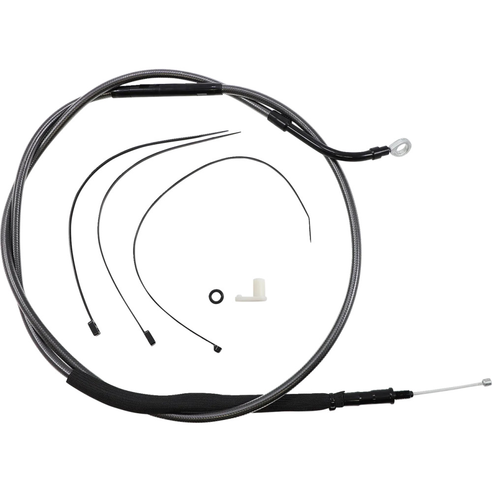 High-Efficiency Black Pearl™ Clutch Cable — Housing length 177 cm (69-3/4"), Travel 89 mm (3-1/2")