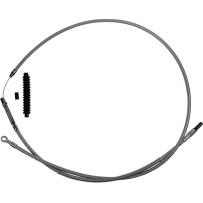High-Efficiency Stainless Steel Clutch Cable for Harley-Davidson — 25.4 cm (10"), Silver