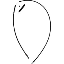 High-Efficiency Stealth Clutch Cable — Standard, center adjuster, black