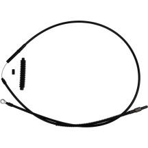 High-Efficiency Stealth Clutch Cable — 6" (15.2 cm), center adjuster, black