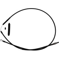 High-Efficiency Stealth Clutch Cable — 6" (15.2 cm), center adjuster, black