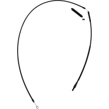 High-Efficiency Stealth Clutch Cable — 10", center adjuster, Black