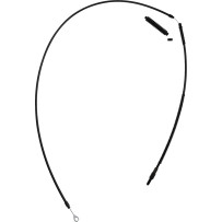 High-Efficiency Stealth Clutch Cable — 10", center adjuster, Black