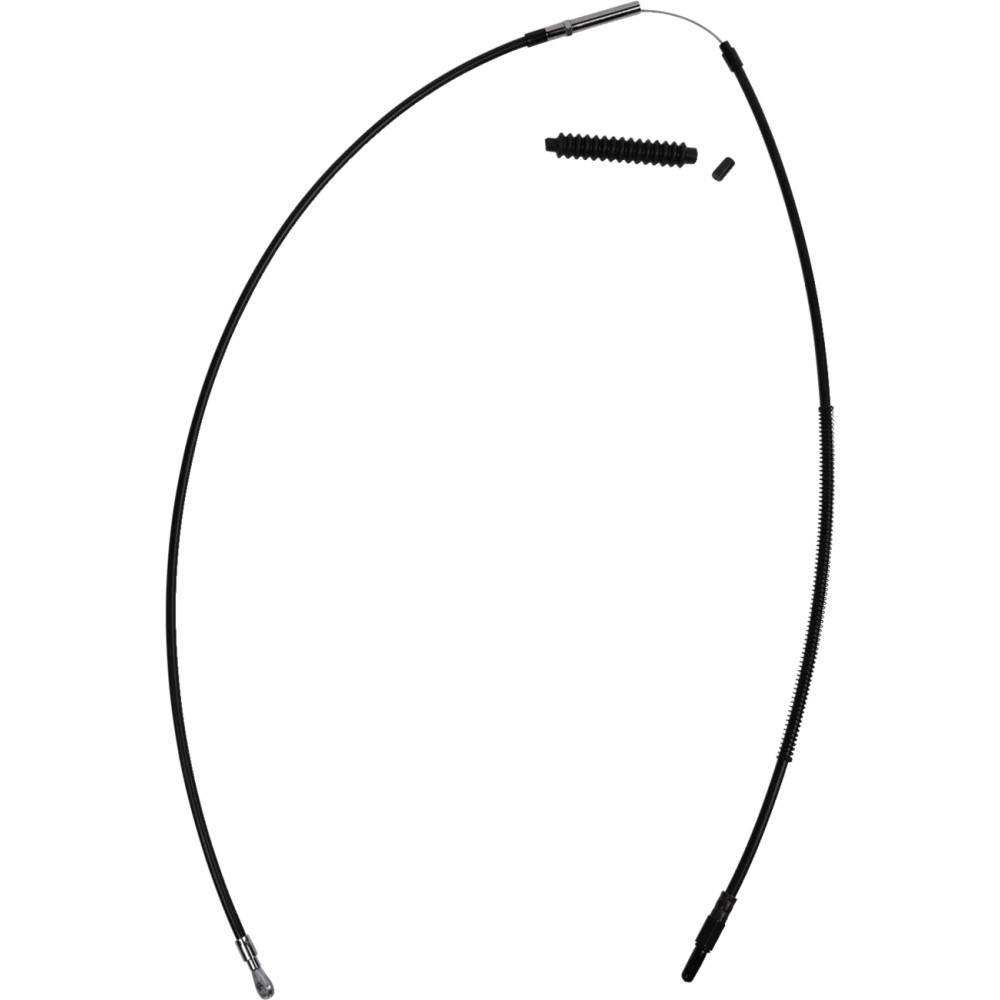 High-Efficiency Black Vinyl Clutch Cable — Standard, Black