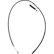 High-Efficiency Black Vinyl Clutch Cable — 6 in (15.2 cm)