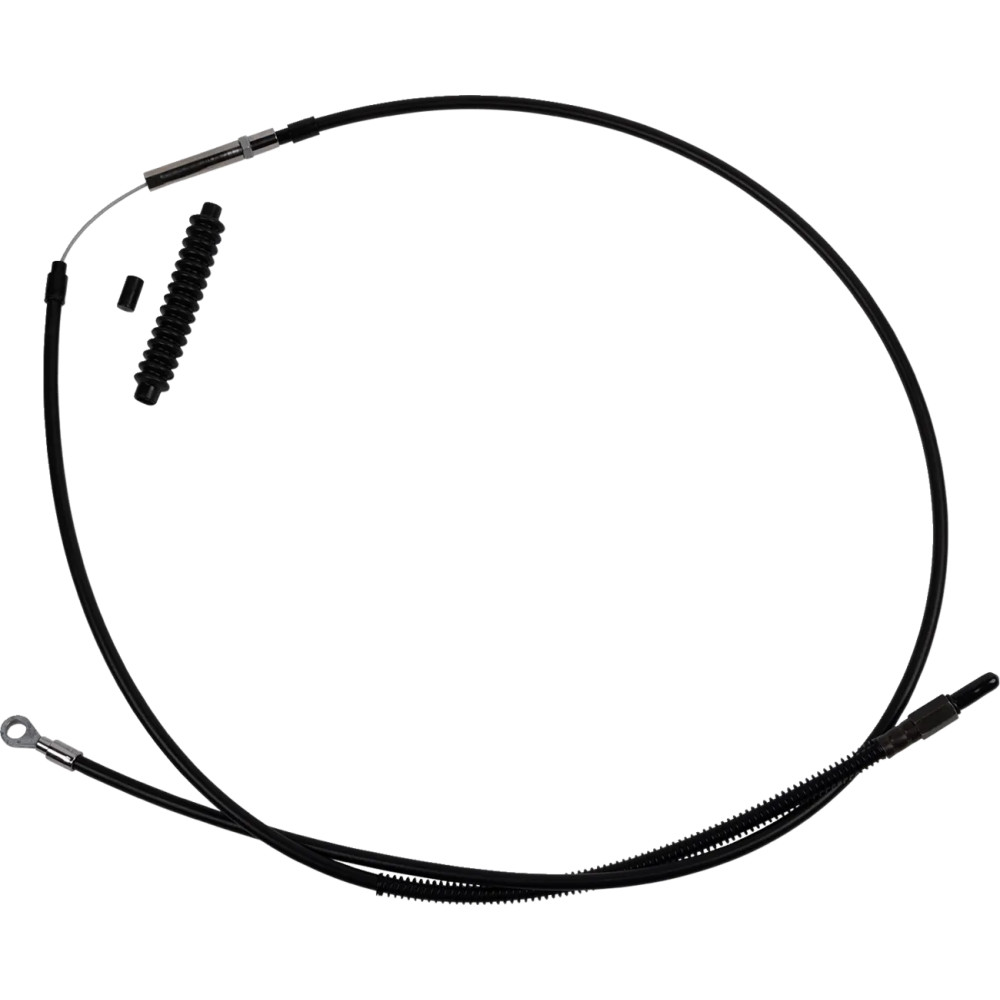 High-Efficiency Black Vinyl Clutch Cable — +25.4 cm (10")