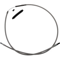 High-Efficiency Stainless Steel Clutch Cable for Harley-Davidson — +15.2 cm (6")
