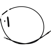 Cable de embrague Stealth de alta eficiencia — +20.3 cm (8"), ajustador central, negro