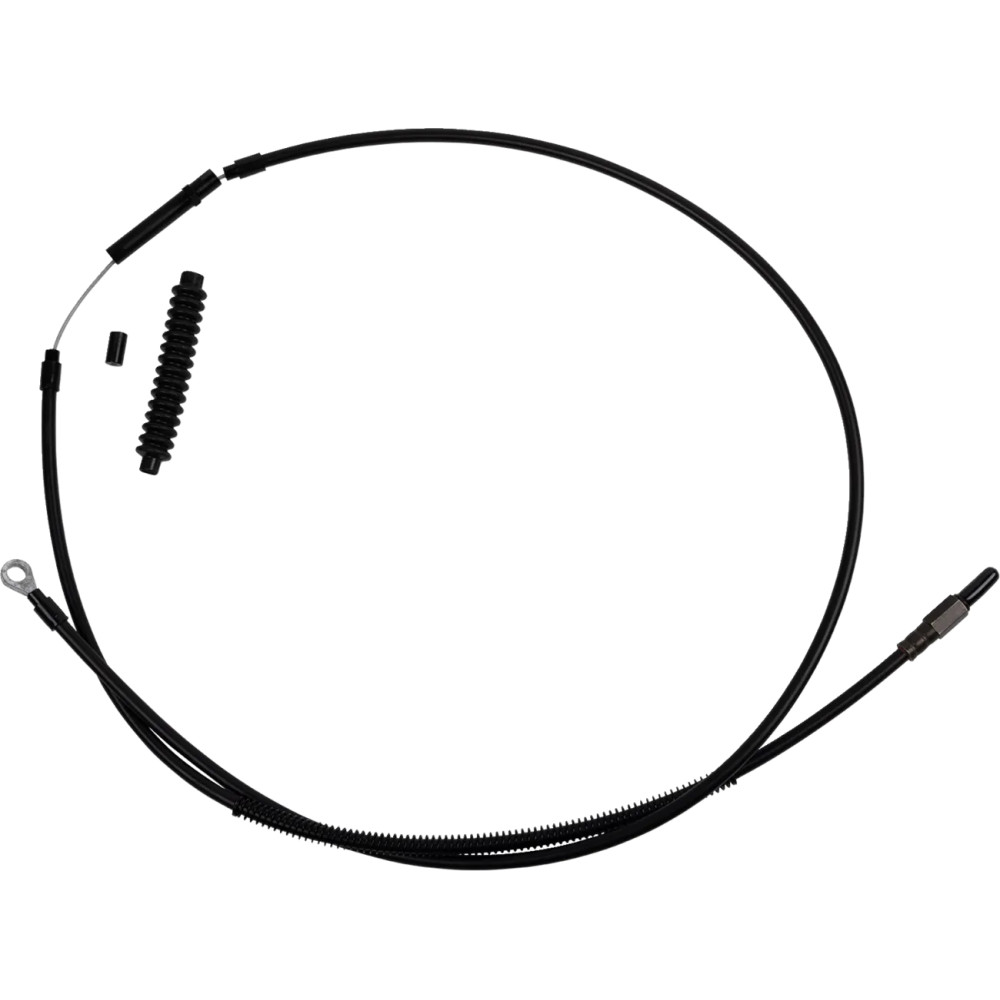 High-Efficiency Stealth Clutch Cable — 10 in, center adjuster, black