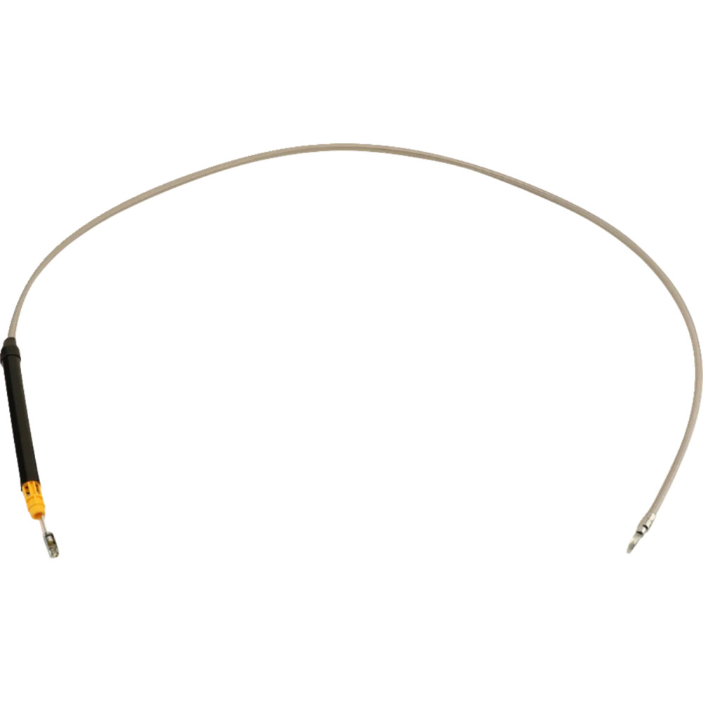 Cable de Embrague Trenzado de Acero Inoxidable — Ape Hanger, altura estándar, pulido