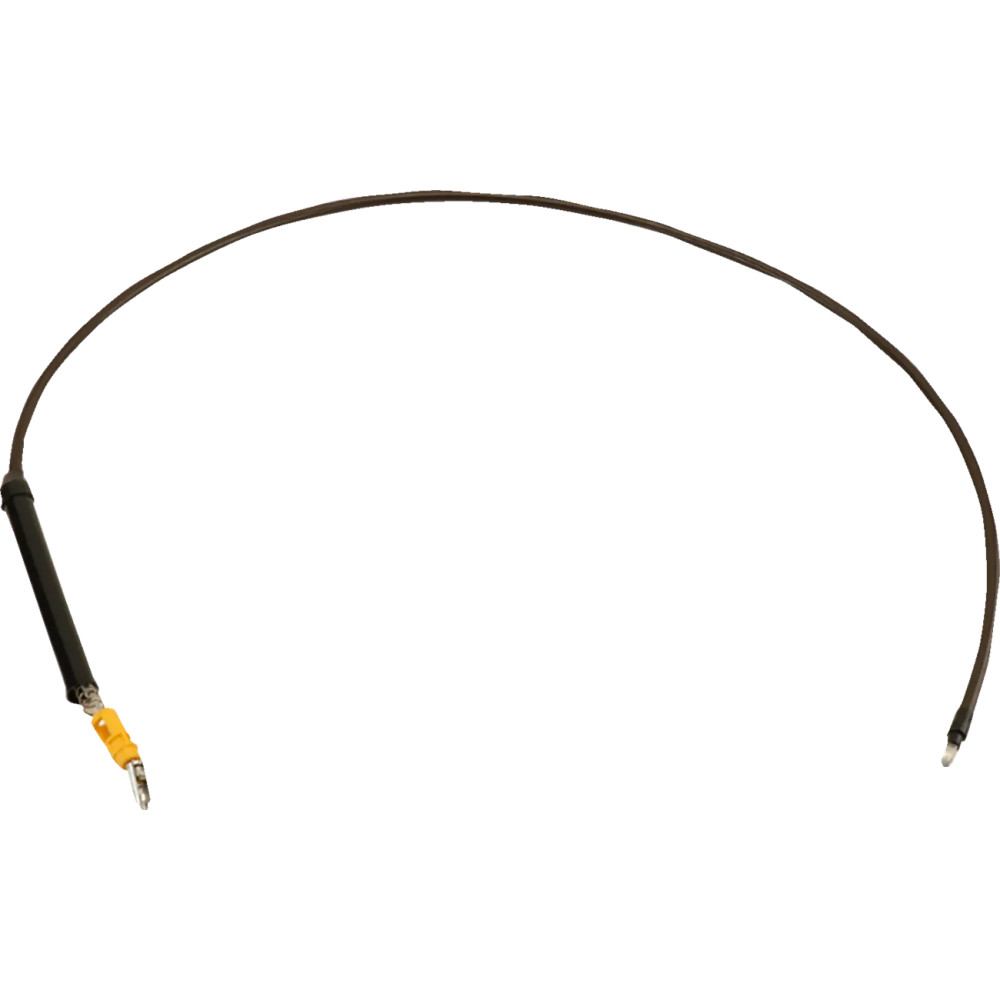 Cable de embrague trenzado Midnight — 38 cm–43 cm (15"–17"), trenzado, acero inoxidable, negro