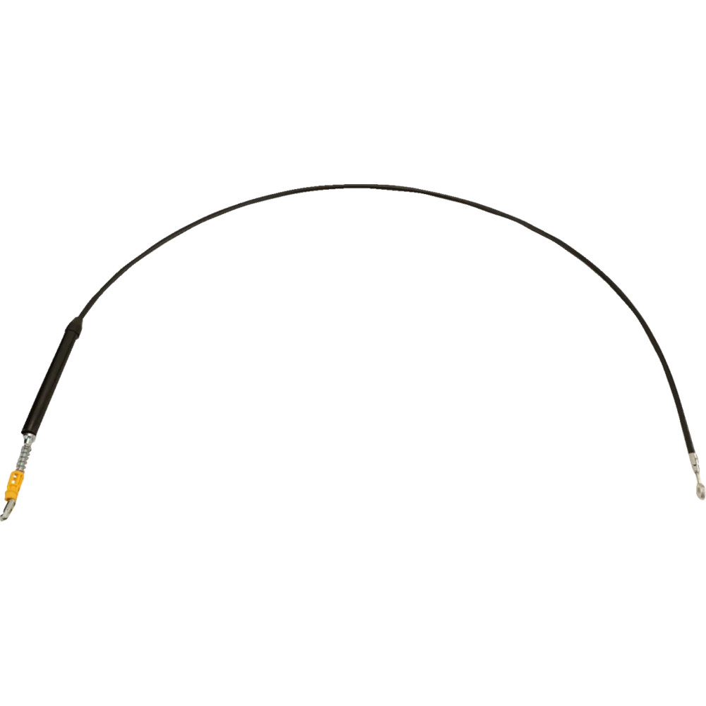 Black Vinyl Clutch Cable — Ape hanger fit, 18"–20"
