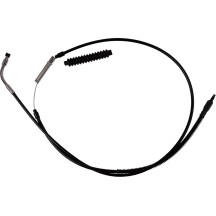 High-Efficiency Black Vinyl Clutch Cable — 8"