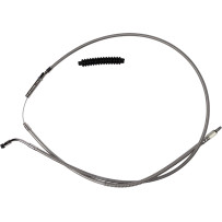 High-Efficiency Stainless Steel Clutch Cable for Harley-Davidson — 20.3 cm (8"), Silver