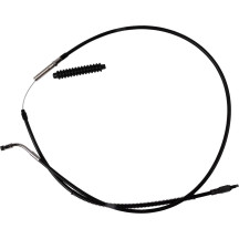 High-Efficiency Black Vinyl Clutch Cable — 8 in