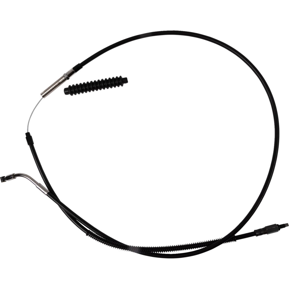 High-Efficiency Black Vinyl Clutch Cable — 8 in