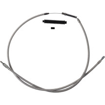 High-Efficiency Stainless Steel Clutch Cable for Harley-Davidson — 20.3 cm (8"), Silver