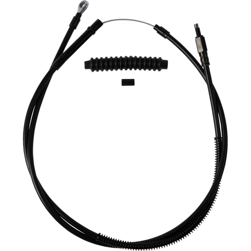 High-Efficiency Stealth Clutch Cable — 6 in (15.2 cm), Black