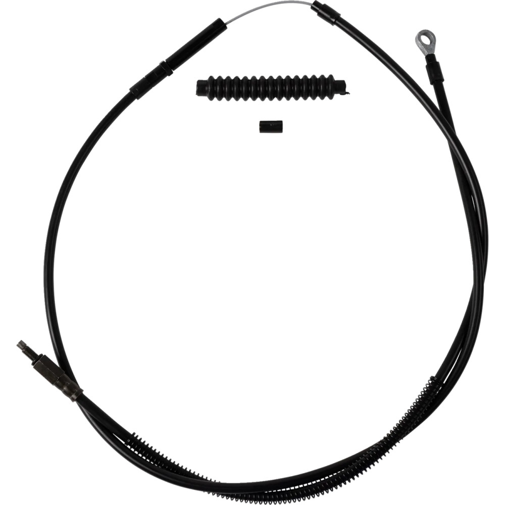 High-Efficiency Stealth Clutch Cable — 8" (20.3 cm), Black