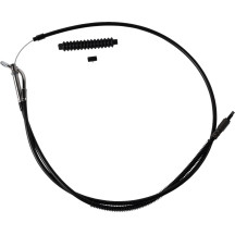 High-Efficiency Black Vinyl Clutch Cable — 6" length