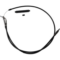 High-Efficiency Black Vinyl Clutch Cable — 6" length