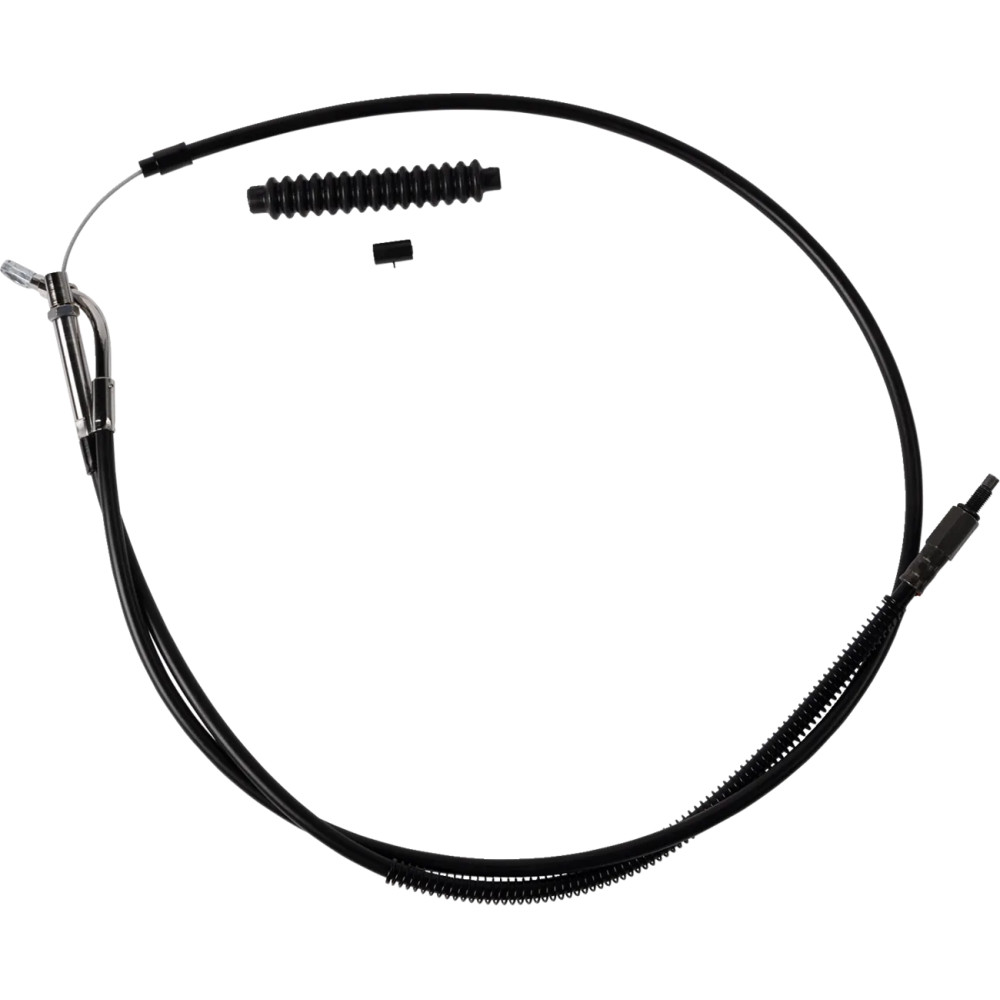 High-Efficiency Black Vinyl Clutch Cable — 6" length