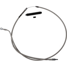 High-Efficiency Stainless Steel Clutch Cable for Harley-Davidson — Standard, Silver