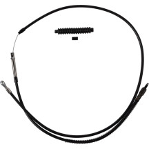 High-Efficiency Black Vinyl Clutch Cable — 6" (15.2 cm)