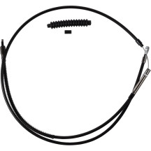 High-Efficiency Black Vinyl Clutch Cable — 20.3 cm (8"), black