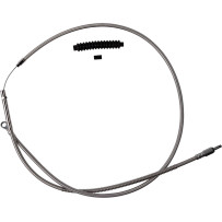 High-Efficiency Stainless Steel Clutch Cable for Harley-Davidson — 15.2 cm (6"), Silver