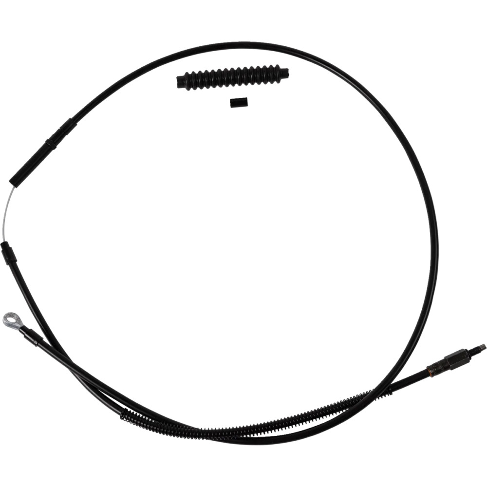 High-Efficiency Stealth Clutch Cable — 6" (15.2 cm), Black