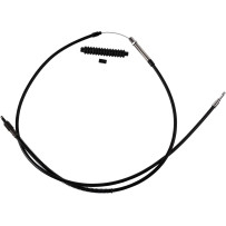 High-Efficiency Black Vinyl Clutch Cable — 8 in (20.3 cm)