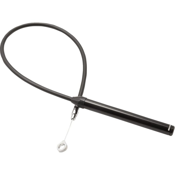 Cable de embrague superior de vinilo negro — longitud de funda 89 cm, recorrido 56 mm