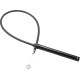 Cable de embrague superior de vinilo negro — longitud de funda 89 cm, recorrido 56 mm