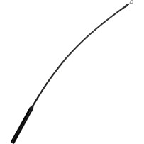 Blackout Top Half Clutch Cable — 83.5 cm (32.8 in), 56 mm travel, Black, Compressionless