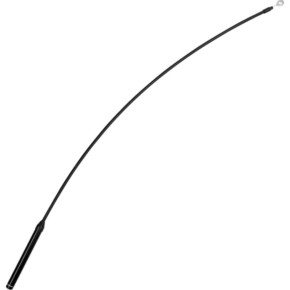 Blackout Top Half Clutch Cable — 37.6" housing, 2.2" travel, Black