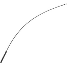 Blackout Top Half Clutch Cable — 134 cm (52.7"), 56 mm travel, Black