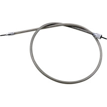 Armor Coat Braided Stainless Steel Speedometer Cable for Harley-Davidson — 89 cm (35")