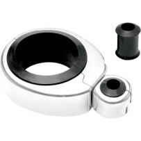 Cable Clamp — 31.8–38.1 mm (1¼–1½ in), Chrome