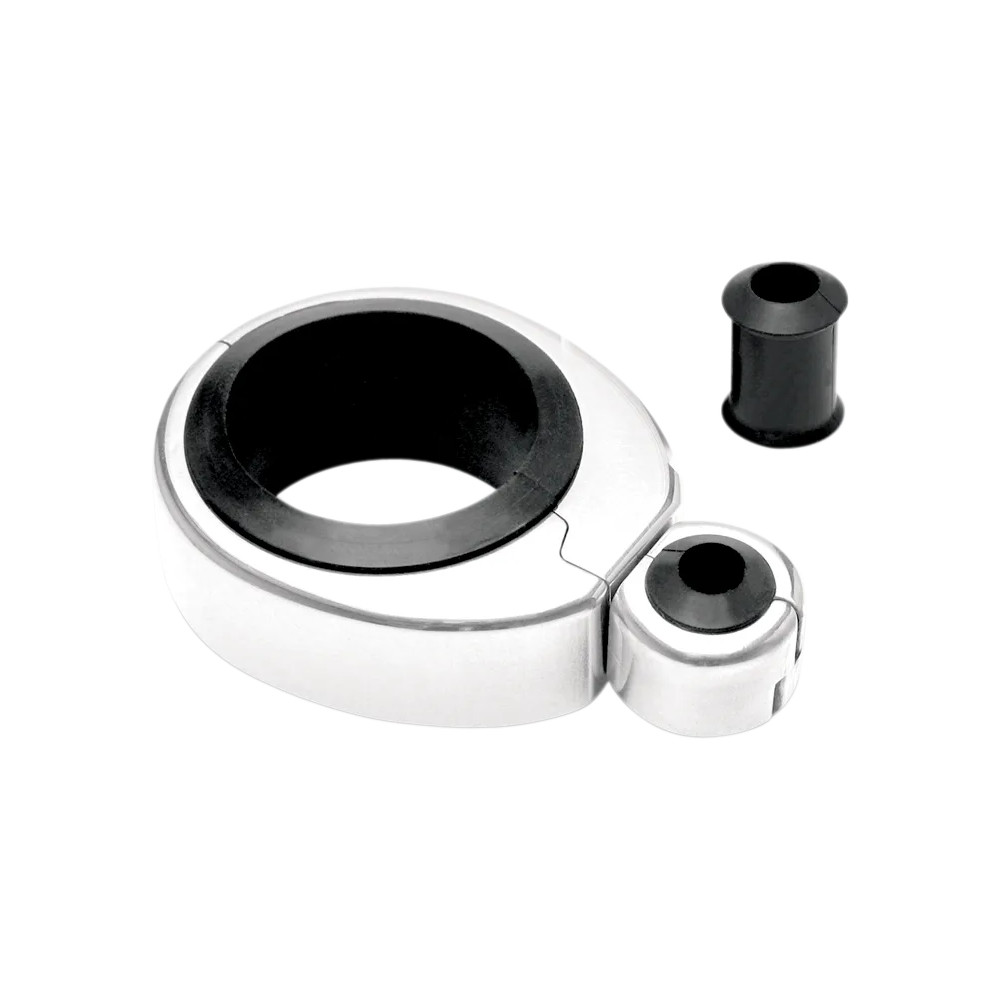 Cable Clamp — 31.8–38.1 mm (1¼–1½ in), Chrome