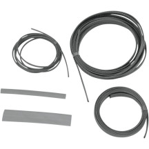 Cable, Hose And Wire Dress-Up Kit — 6', 8', 20' lengths, 3/8", 1/2", 1/4" diameters, Black