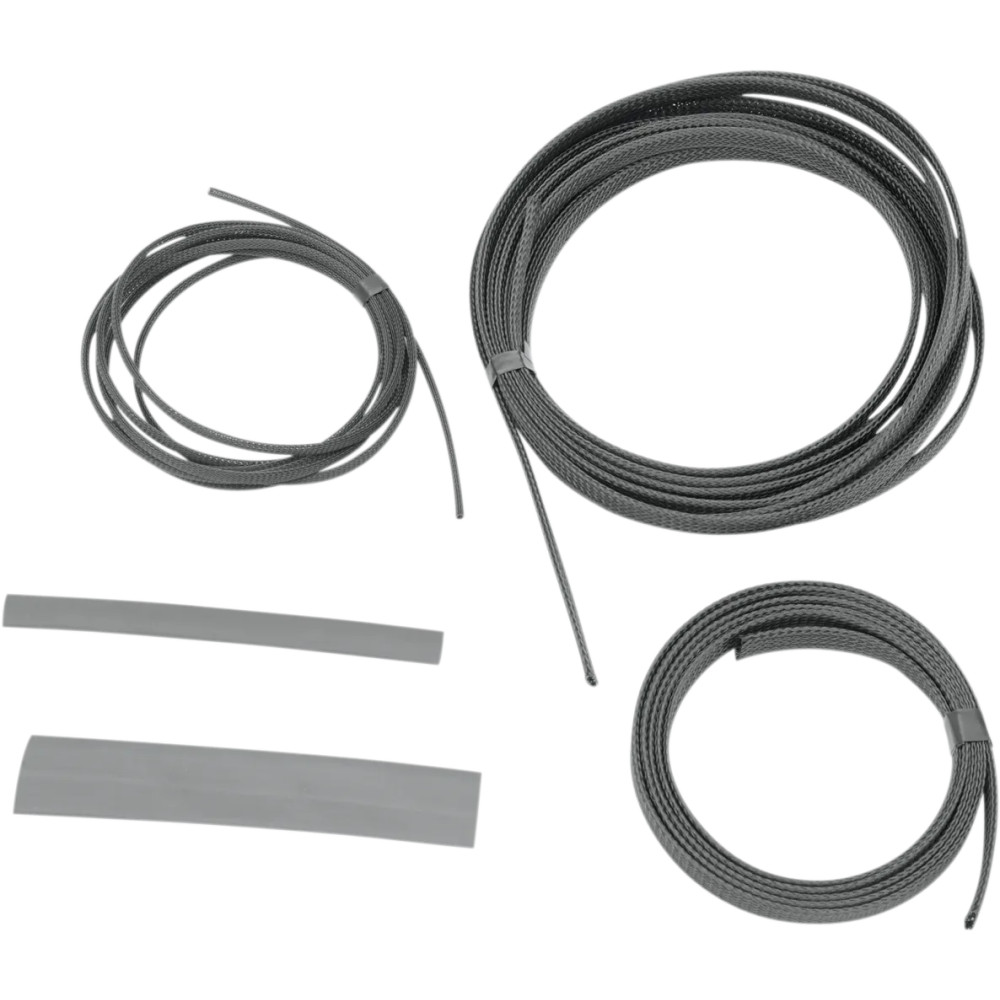 Cable, Hose And Wire Dress-Up Kit — 6', 8', 20' lengths, 3/8", 1/2", 1/4" diameters, Black