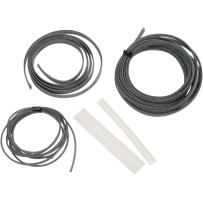 Cable, Hose And Wire Dress-Up Kit — 6', 8', 20' lengths, 1/2", 3/8", 1/4" diameters, Carbon Fiber